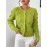 Women's Elegant Lime Green Cable- Cardigan Sweater with White Button Front & Collar - -Season Blazer-like Jacket, Medium Stretch Knitwear for, Semi-Formal Events, Casual Outfits (Hand Wash/Dry Clean), Long Sleeve For Women, Fall Clothes For Women, Tops For Women, Long Sleeve Tops For Women, Blouses For Women Elegant Classy, Sweater For Women, Womens Clothes, Blouses For Women Casual T Shirt, Cardigan For Women Elegant Classy, Fall Outfits For Women,
